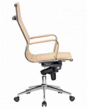 Офисное кресло для руководителей DOBRIN CLARK LMR-101F бежевый в Губахе - gubaha.ok-mebel.com | фото 3