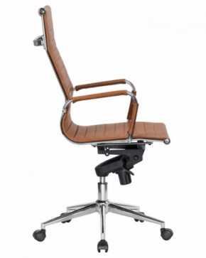 Офисное кресло для руководителей DOBRIN CLARK LMR-101F светло-коричневый №321 в Губахе - gubaha.ok-mebel.com | фото 3