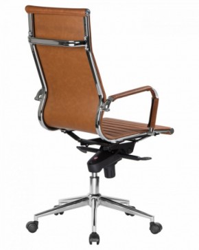 Офисное кресло для руководителей DOBRIN CLARK LMR-101F светло-коричневый №321 в Губахе - gubaha.ok-mebel.com | фото 4