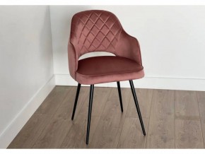 ОКСФОРД Стул (роза/черный) в Губахе - gubaha.ok-mebel.com | фото