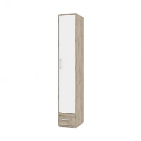 ОЛИВИЯ О12 Шкаф (дуб серый/белый) в Губахе - gubaha.ok-mebel.com | фото