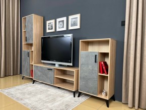 ОСКАР TRIO Гостиная (дуб золотой/каспий темный) в Губахе - gubaha.ok-mebel.com | фото 3