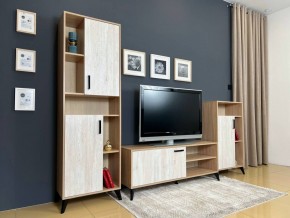 ОСКАР TRIO Гостиная (дуб золотой/сосна белая loft) в Губахе - gubaha.ok-mebel.com | фото 2