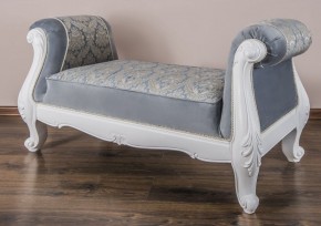 Оттоманка Мишель 2-е боковины (белый матовый) в Губахе - gubaha.ok-mebel.com | фото 4