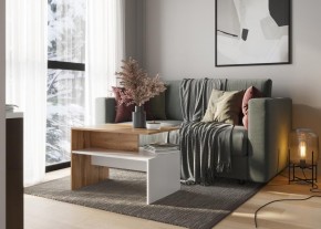 ПАРУС Стол (белый/вотан) в Губахе - gubaha.ok-mebel.com | фото