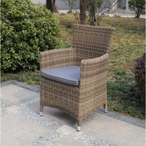 Плетеное кресло AM-395B-Beige в Губахе - gubaha.ok-mebel.com | фото 1