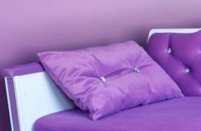 Подушка с 2-мя стразами для кровати ФЕЯ в Губахе - gubaha.ok-mebel.com | фото