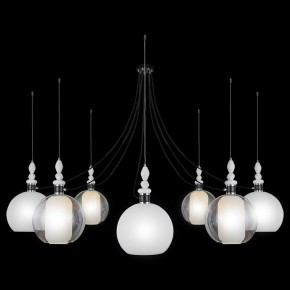 Подвесная люстра 33 идеи M66TW PND182.07.17CH.003BL-M66TW в Губахе - gubaha.ok-mebel.com | фото 3