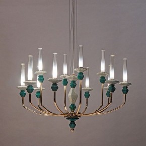 Подвесная люстра Divinare Capello 4947/01 SP-12 в Губахе - gubaha.ok-mebel.com | фото 3