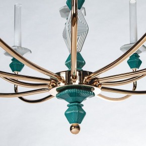 Подвесная люстра Divinare Capello 4947/01 SP-12 в Губахе - gubaha.ok-mebel.com | фото 5