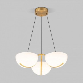 Подвесная люстра Eurosvet Emisfero 50083/3 LED золото в Губахе - gubaha.ok-mebel.com | фото 2