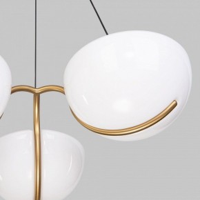 Подвесная люстра Eurosvet Emisfero 50083/3 LED золото в Губахе - gubaha.ok-mebel.com | фото 7