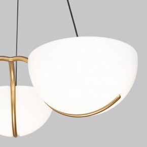 Подвесная люстра Eurosvet Emisfero 50083/3 LED золото в Губахе - gubaha.ok-mebel.com | фото 8