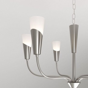 Подвесная люстра Eurosvet Rhyton 60167/6 никель в Губахе - gubaha.ok-mebel.com | фото 7