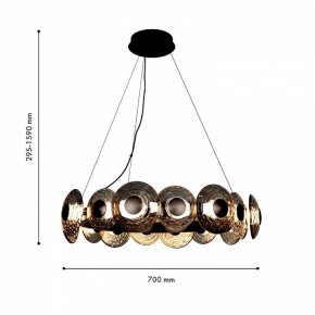 Подвесная люстра Favourite Claros 4642-16P в Губахе - gubaha.ok-mebel.com | фото 3
