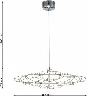 Подвесная люстра Favourite Thinner 4305-6P в Губахе - gubaha.ok-mebel.com | фото 5