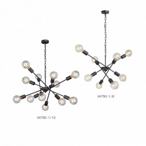 Подвесная люстра Vitaluce V4750 V4750-1/8 в Губахе - gubaha.ok-mebel.com | фото 3