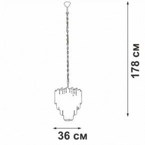 Подвесная люстра Vitaluce V58470 V58470-8/5 в Губахе - gubaha.ok-mebel.com | фото 4