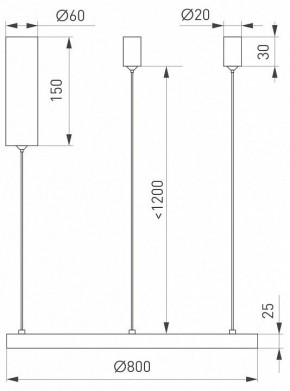 Подвесной светильник Arlight CONGO 046245 в Губахе - gubaha.ok-mebel.com | фото 4