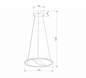 Подвесной светильник Eurosvet Occhio 40026/1 LED серый в Губахе - gubaha.ok-mebel.com | фото 5