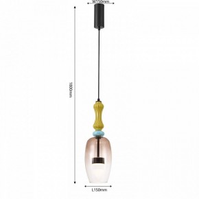 Подвесной светильник Favourite Dolci 4463-1P в Губахе - gubaha.ok-mebel.com | фото 5