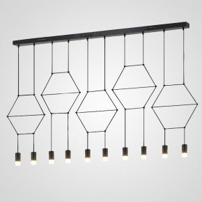 Подвесной светильник Imperiumloft Via Wireflow polyhedral Via01 в Губахе - gubaha.ok-mebel.com | фото
