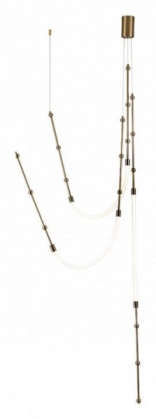 Подвесной светильник Indigo Corda 14010/3P Brass в Губахе - gubaha.ok-mebel.com | фото 4