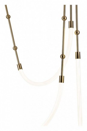 Подвесной светильник Indigo Corda 14010/3P Brass в Губахе - gubaha.ok-mebel.com | фото 5