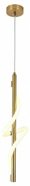 Подвесной светильник Indigo Intreccio 14025/1P Brass в Губахе - gubaha.ok-mebel.com | фото 4