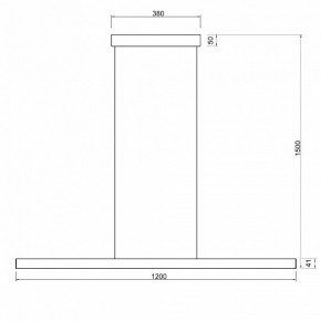 Подвесной светильник Mantra Lineal 9034 в Губахе - gubaha.ok-mebel.com | фото 3