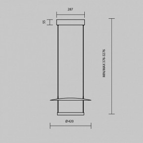 Подвесной светильник Maytoni Ambience MOD280PL-L23B3K1 в Губахе - gubaha.ok-mebel.com | фото 4