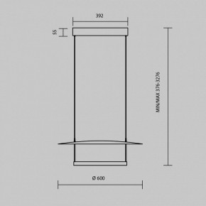 Подвесной светильник Maytoni Ambience MOD280PL-L30B3K1 в Губахе - gubaha.ok-mebel.com | фото 4