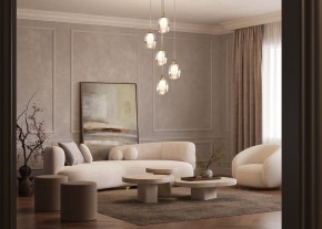 Подвесной светильник Maytoni Aura MOD016PL-05BS в Губахе - gubaha.ok-mebel.com | фото 4