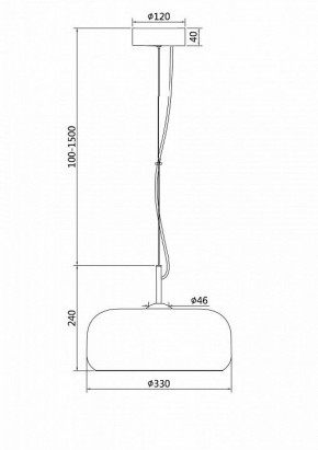 Подвесной светильник Maytoni Madmen MOD127PL-L6SG в Губахе - gubaha.ok-mebel.com | фото 3