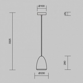 Подвесной светильник Maytoni Pilastro MOD430PL-01CM в Губахе - gubaha.ok-mebel.com | фото 5