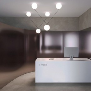 Подвесной светильник Maytoni Twins MOD427PL-L30B3K в Губахе - gubaha.ok-mebel.com | фото 4