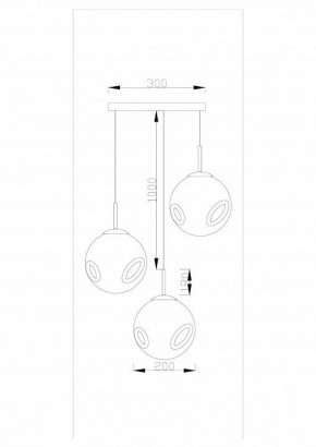Подвесной светильник Moderli Amo V11524-3P в Губахе - gubaha.ok-mebel.com | фото 6