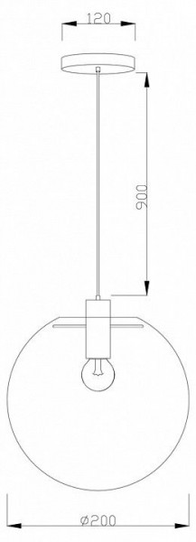 Подвесной светильник Moderli Aurora V11538-1P в Губахе - gubaha.ok-mebel.com | фото 3
