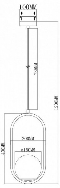 Подвесной светильник Moderli Klaster V11585-1P в Губахе - gubaha.ok-mebel.com | фото 3