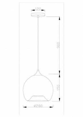 Подвесной светильник Moderli Laura V11528-1P в Губахе - gubaha.ok-mebel.com | фото 7