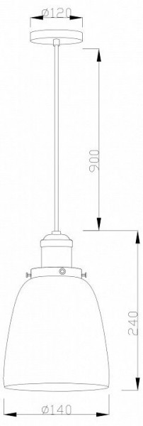 Подвесной светильник Moderli Single V11517-1P в Губахе - gubaha.ok-mebel.com | фото 7