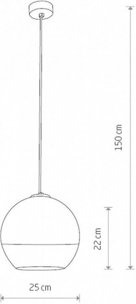 Подвесной светильник Nowodvorski Globe Plus M 7606 в Губахе - gubaha.ok-mebel.com | фото 3