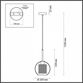 Подвесной светильник Odeon Light Clocky 4939/1 в Губахе - gubaha.ok-mebel.com | фото 4