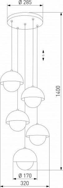 Подвесной светильник TK Lighting Bono 10214 Bono в Губахе - gubaha.ok-mebel.com | фото 4