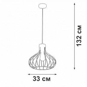 Подвесной светильник Vitaluce V2851 V2851-1/1S в Губахе - gubaha.ok-mebel.com | фото 6