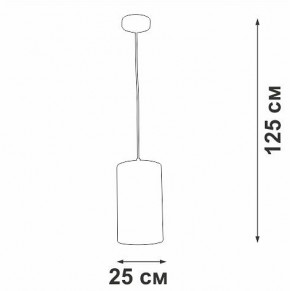 Подвесной светильник Vitaluce V2895 V2895-0/1S в Губахе - gubaha.ok-mebel.com | фото 6