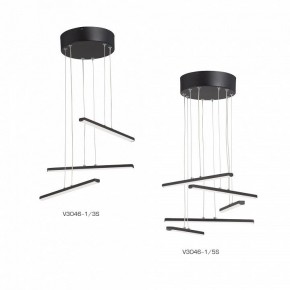Подвесной светильник Vitaluce V3046 V3046-1/3S в Губахе - gubaha.ok-mebel.com | фото 4