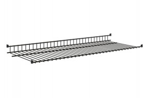 Полка сотовая L895 (черный муар) в Губахе - gubaha.ok-mebel.com | фото