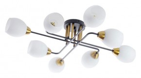 Потолочная люстра Arte Lamp Andrea A8141PL-8BK в Губахе - gubaha.ok-mebel.com | фото