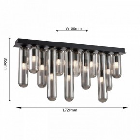Потолочная люстра Favourite Stalactit 4454-12P в Губахе - gubaha.ok-mebel.com | фото 3